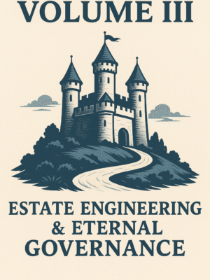 Volume III Estate Engineering & Eternal Governance